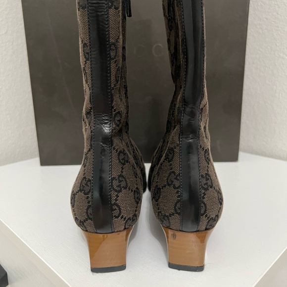 Authentic Gucci GG short boot - Picture 4 of 11